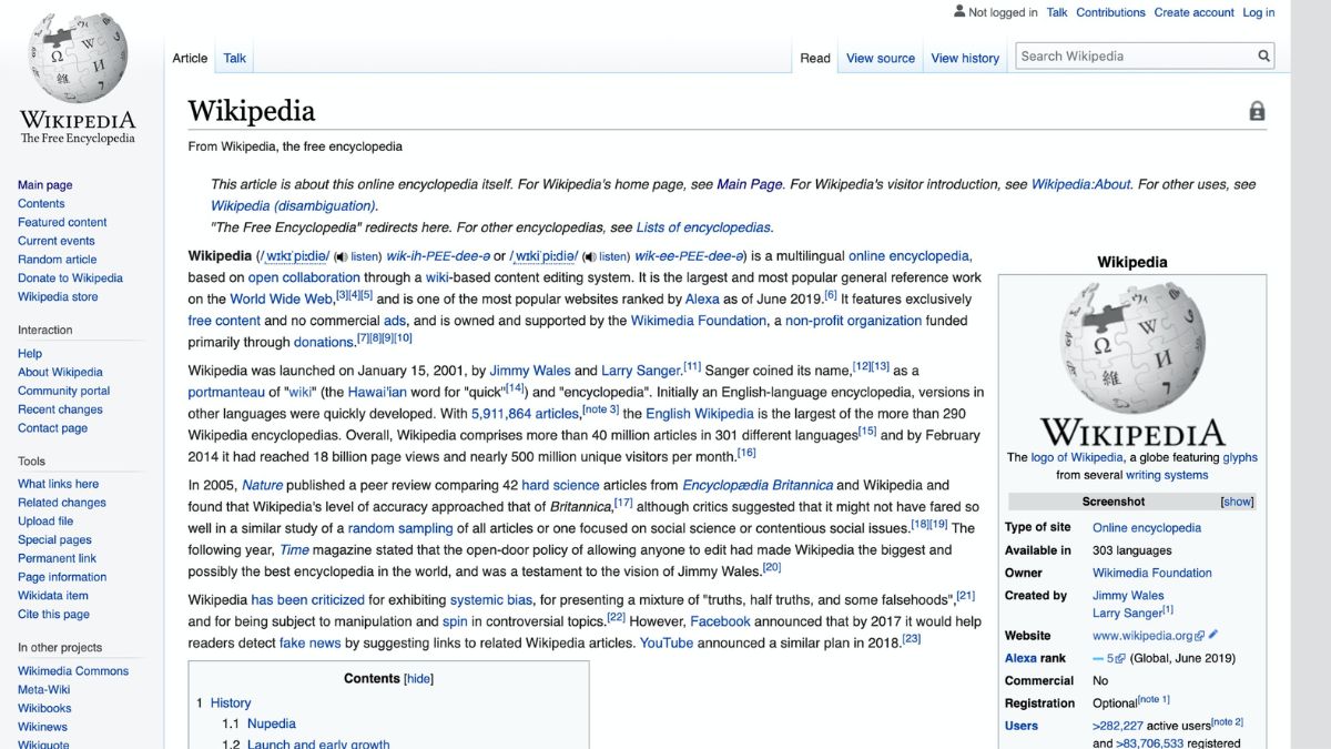 Wikipedia Gets First UI Revamp After 10 Years; List Of Things Added To Platform
